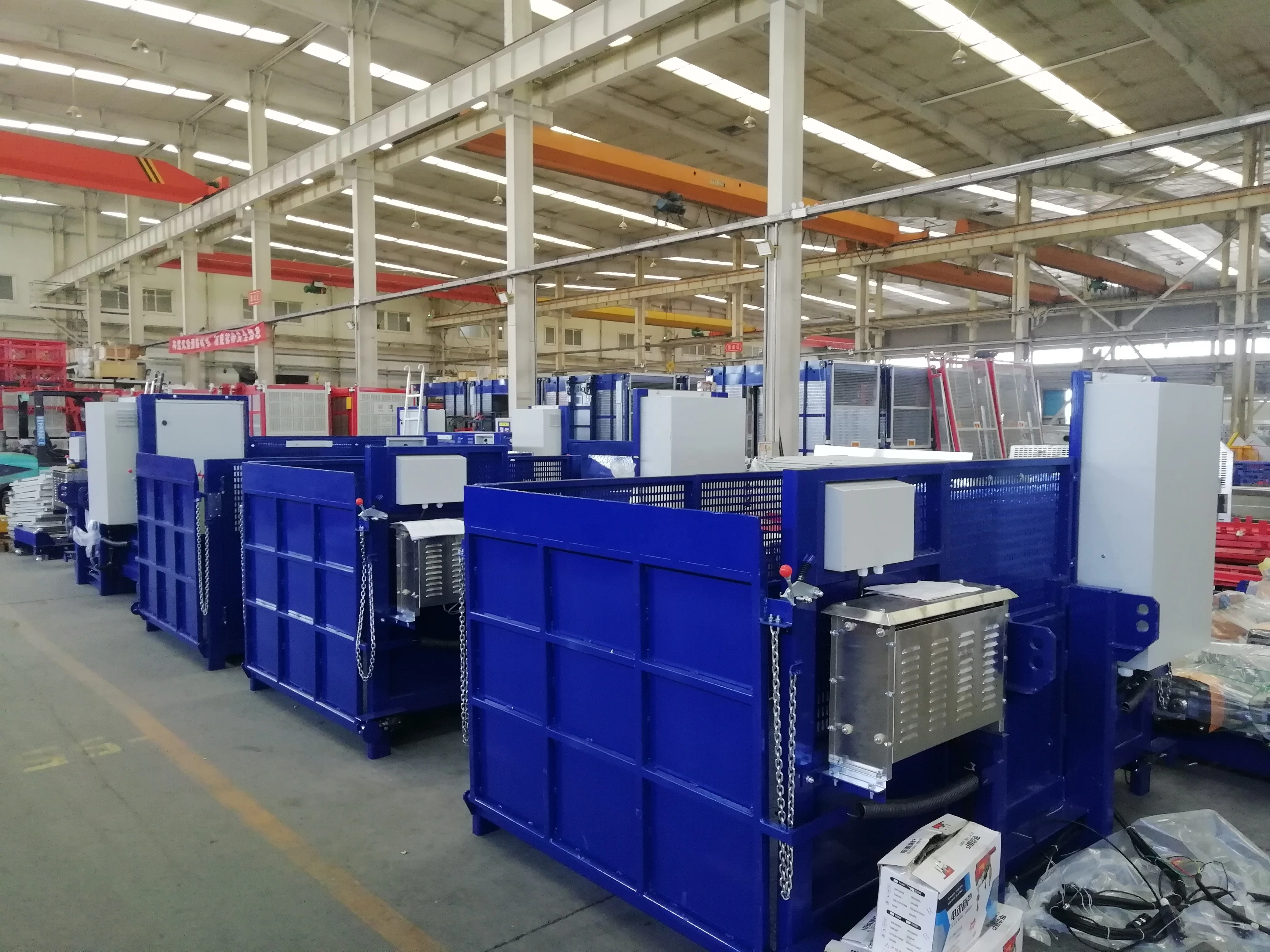 Material Hoist with Three Doors,cargo Elevator,material Lifting Machine Construction,construction Elevator - Image 3