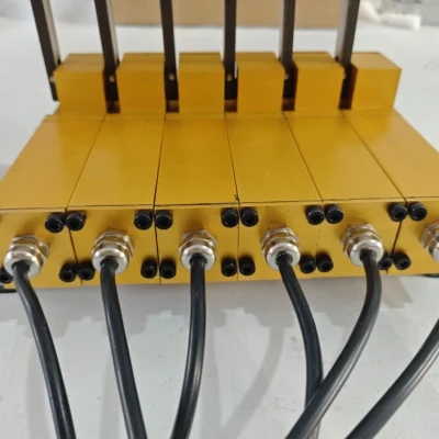 Kits de Controle Hidráulico Remoto Sem Fio SUNOVI para Guindastes com 4 Joysticks DC 12V/24V 16kg - Mais Vendidos