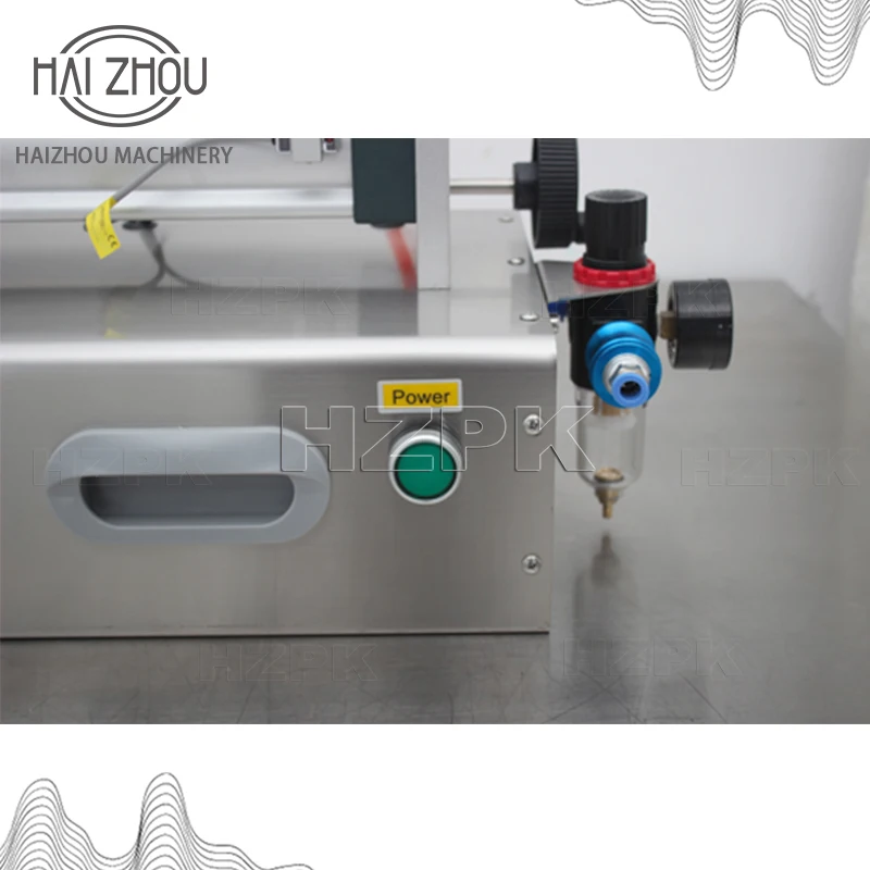 HAIZHOU Semi Automatic Single Head Paste Filling Machine Pneumatic 100-5000ml Cream Sauce Honey Cosmetic Filling Equipment G1WGD - Image 6