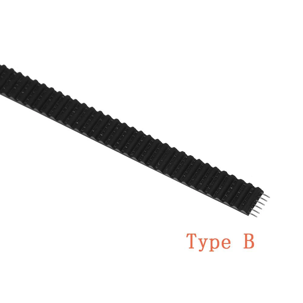 10M GT2 PU com Alma De Aço fibra de vidro da Borracha correia dentada GT2 6 2GT Correia dentada aberto Cinto de Cor Preta mm Largura 5M para 3d de impressora - Image 3