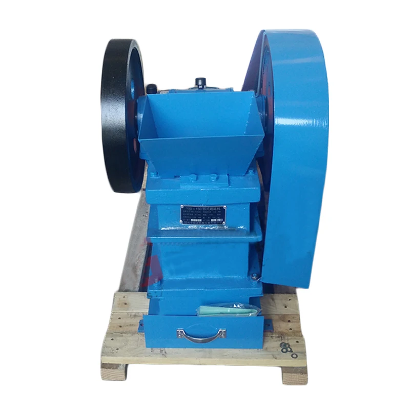 1PC 100*150 Ore Crusher Coal Machine Laboratory Crusher Glass Geochemical Inspection 2200W Jaw Crusher Machine 380v