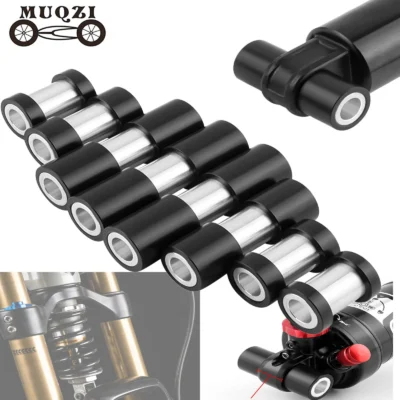 MUQZI Bike Rear Suspension Shock Absorber DU Bushing Washer ID 8mm OD 12mm MTB Rear Shock Bushing 22 24 26 32 42 44 50 54 56mm