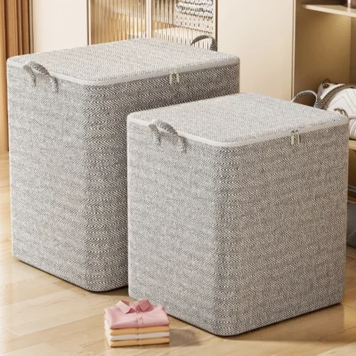 Dustproof Stereoscopic storage boxes household storage boxes with windows organizing boxes fabric foldable large capacity