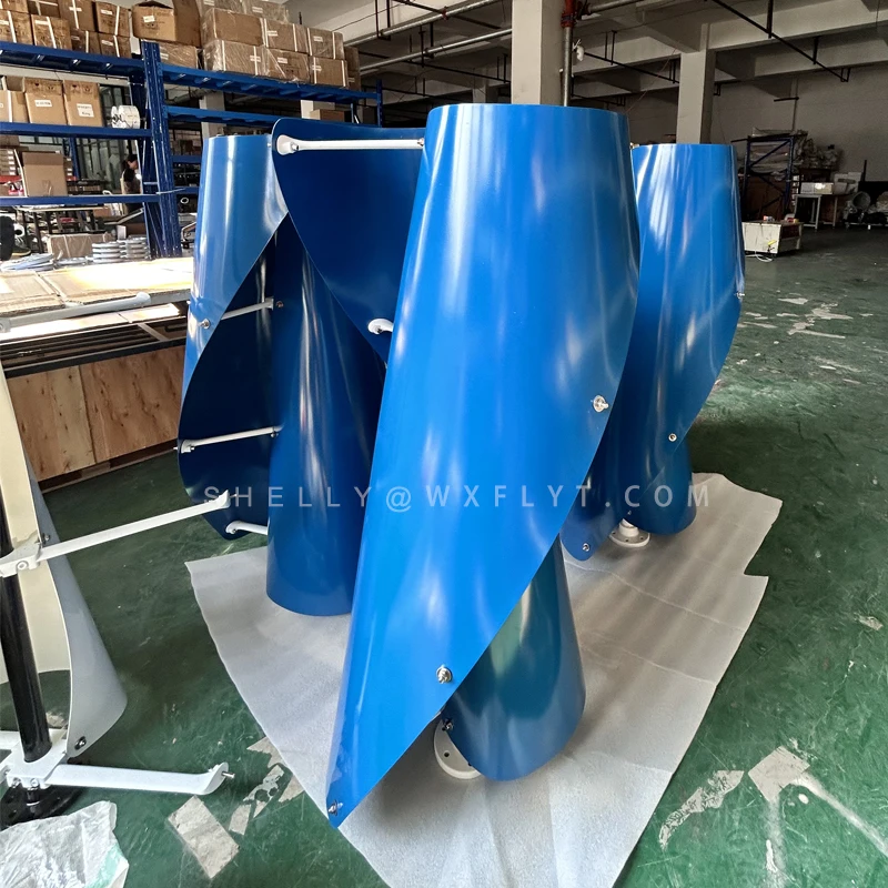 Cheap Factory Price 15KW Wind Turbine Generator and 20KW Solar Panels Hybrid Power 10KW Free Energy System for Home Use - Image 2