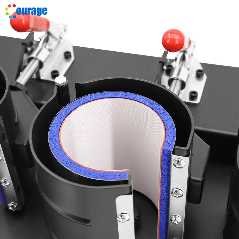 New 5 in 1 Mug Heat Press Machine 11oz 15 oz Ceramic Mugs Sublimation Printing Machine Heat Transfer Printing Machines - Image 4