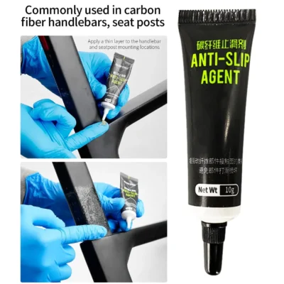 10g Carbon Fiber Anti Slip Agent Torque Retention Paste for Bikes Seatpost Anti-Creak Grease Bicycle Carbon Assembly Gel