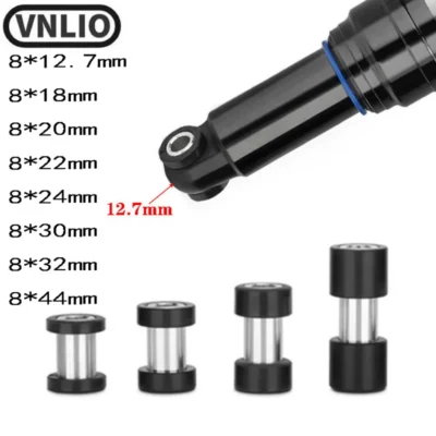 VNlio mountain bike rear shock absorber turning point bushing outer diameter 12.7 inner diameter 8 shock absorber 22 24 32 44mm