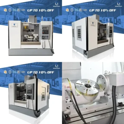 [2026] Centro de Usinagem Vertical VMC CNC 7.5kw de 5 Eixos Simples para Metal, VMC850, com Funções de Furação e Rosqueamento BT40 7.5kw 5 Eixos