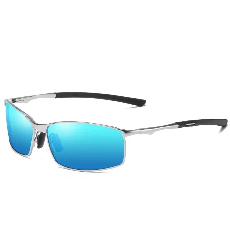 Aoron Sunglasses Mens for Women Polarized Sunglasses Outdoor Driving Classic Mirror Sun Glasses Men Metal Frame UV400 Eyewear - Image 4