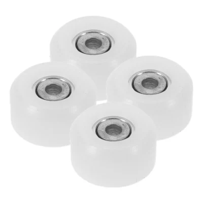 4Pcs Fingerboard Wheels Replacement High Speed Pom Material Precision Bearings Indoor Outdoor Finger Skateboard Repair Parts