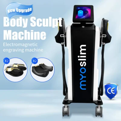 MYOslim EMS Body Sculpting Machine 6500W 200Hz High-Intensity Focused Electromagnetic Fat Removal Muscle Fitness Sculpting Devic