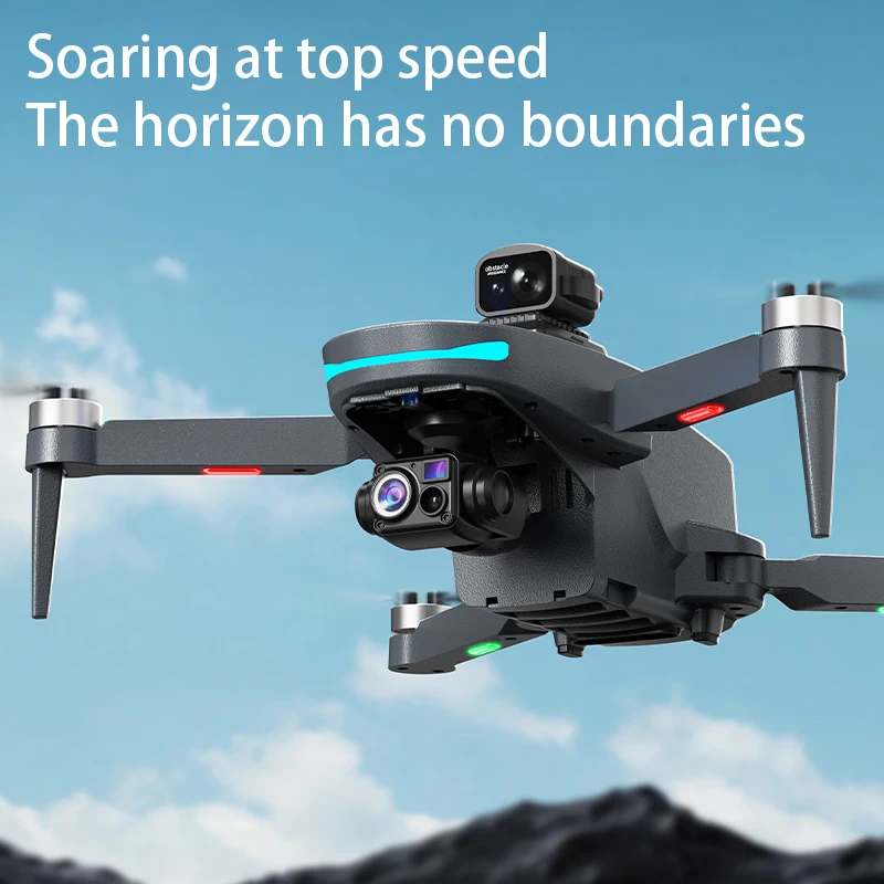 Nouveau drone GPS L200 Plus, professionnel 4K HD, double objectif, cardan 3 axes, 360° ° Quadricoptère RC sans balais avec évitement d'obstacles par laser - Image 2