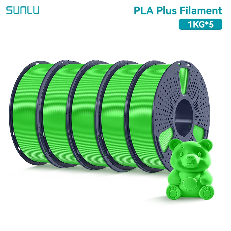 SUNLU 5 Roll TPU95A,PLA ,PLAplus,PLA plus2.0,PLA Matte, PLA Meta Filament 1.75mm Neatly Wound Filament Fit Most FDM Printer - Image 6