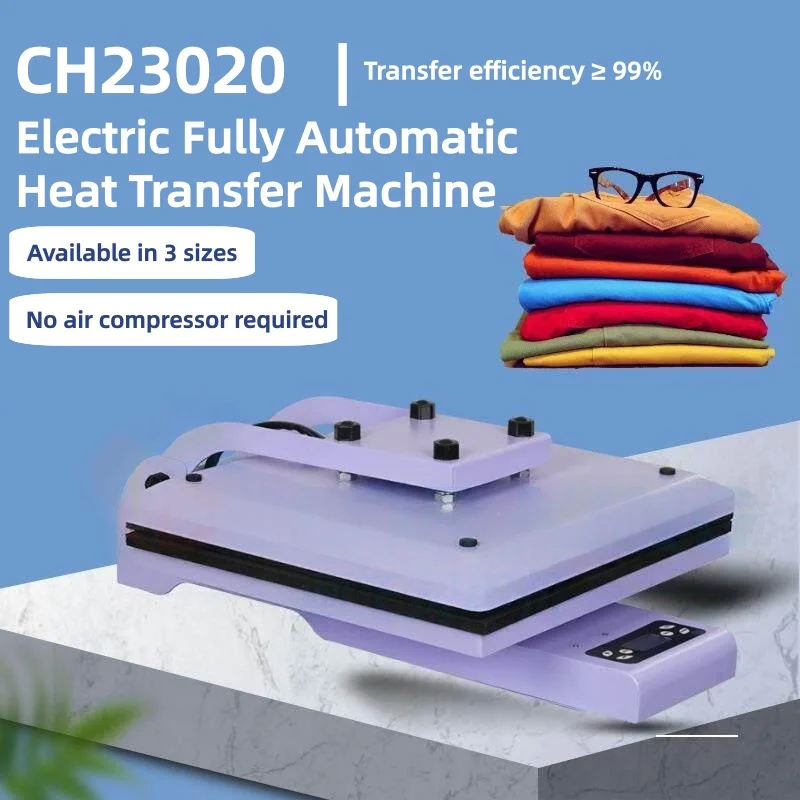 Portable Mini Digital Flat Heat Press Machine Manual Sublimation Heat Transfer Machine for DIY Clothing Printing - Image 4