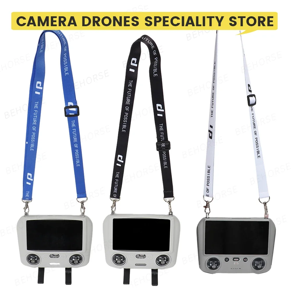 Correa universal para control remoto DJI RC/RC 2, correa para el cuello para DJI Neo/Mini 5 Pro/Mini 4/3 Pro/Mini 3/Flip, accesorios para drones