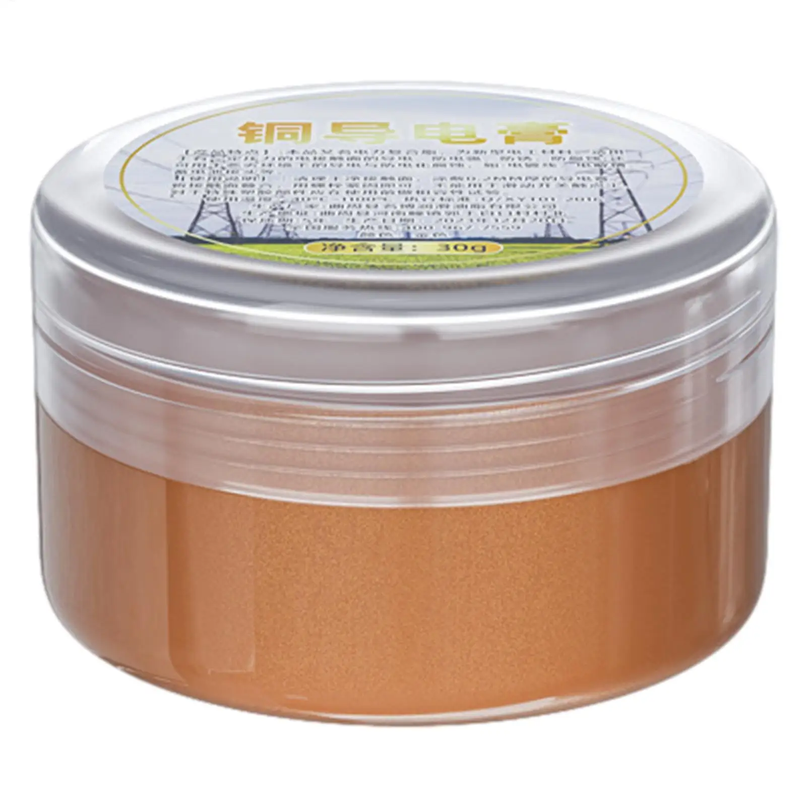 car Conductive Grease High Temperature Copper Grease Strong Adhesion Anti-rust and anti-corrosion electrical contact grease 30g - Image 2