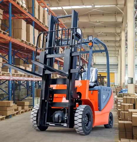 Yg personalizado 2 toneladas 5 toneladas empilhadeira acionada por roda portátil empilhadeira elétrica completa ce epa empilhadeira de carregamento automático para venda - Image 3