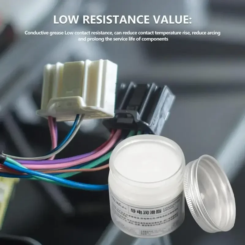100g Electric Contact Grease Conductive Paste Electricity Compound Grease for Low Resistance Value for Household Appliances - Image 6