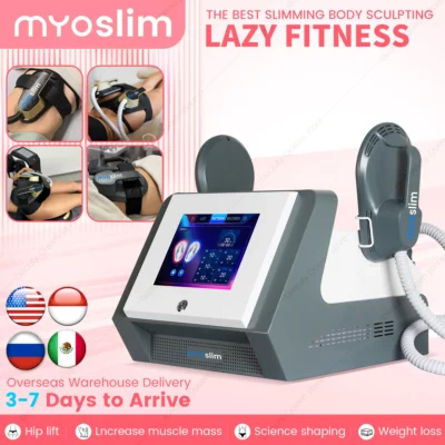 MYOslim Weight Loss Stimulating Muscle Slimming Fat Removal Muscle Fitness Sculpting Machine 2 Handles Beauty Salon