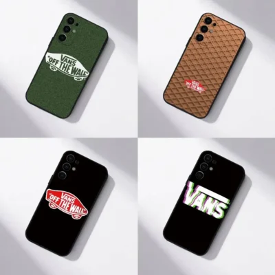 V-vans LOOG Brand gift Phone Case For Samsung S25,S24,S21,S22,S23,S30,Ultra,S20,Plus,Fe,Lite,Note,10,Black Cover