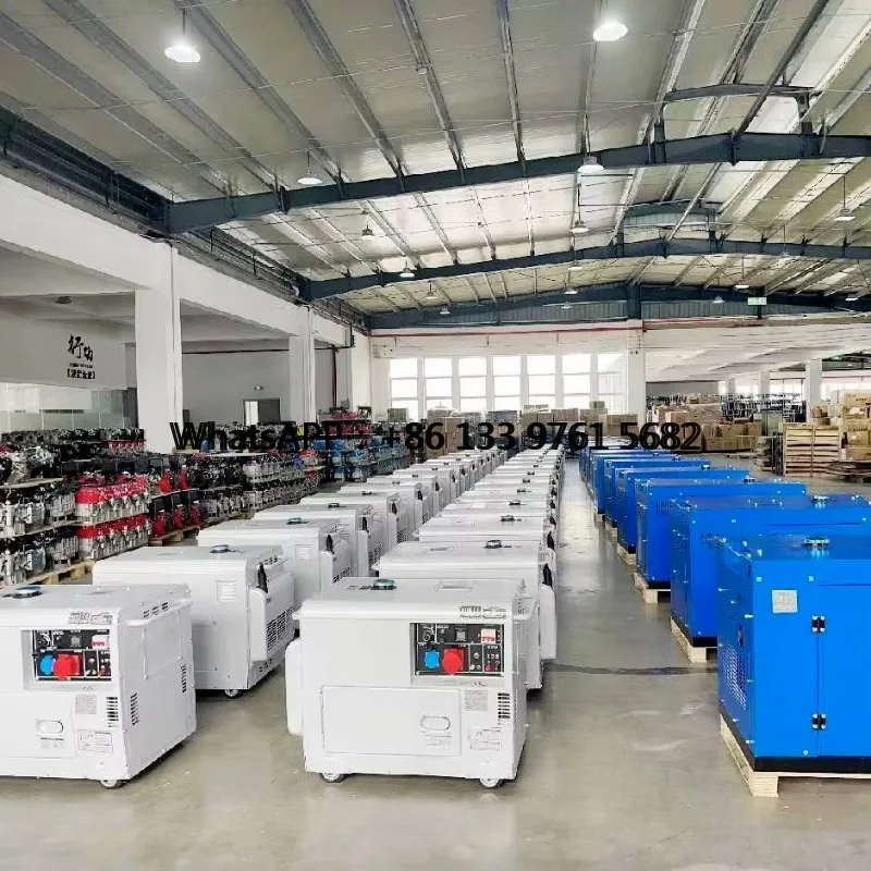 2025 Hot Sale Super Silent 110V/220V Generator 10kva Generator Factory Direct 5KVA 6KVA 7KVA 8KVA 10KW al Generators for Home - Image 2