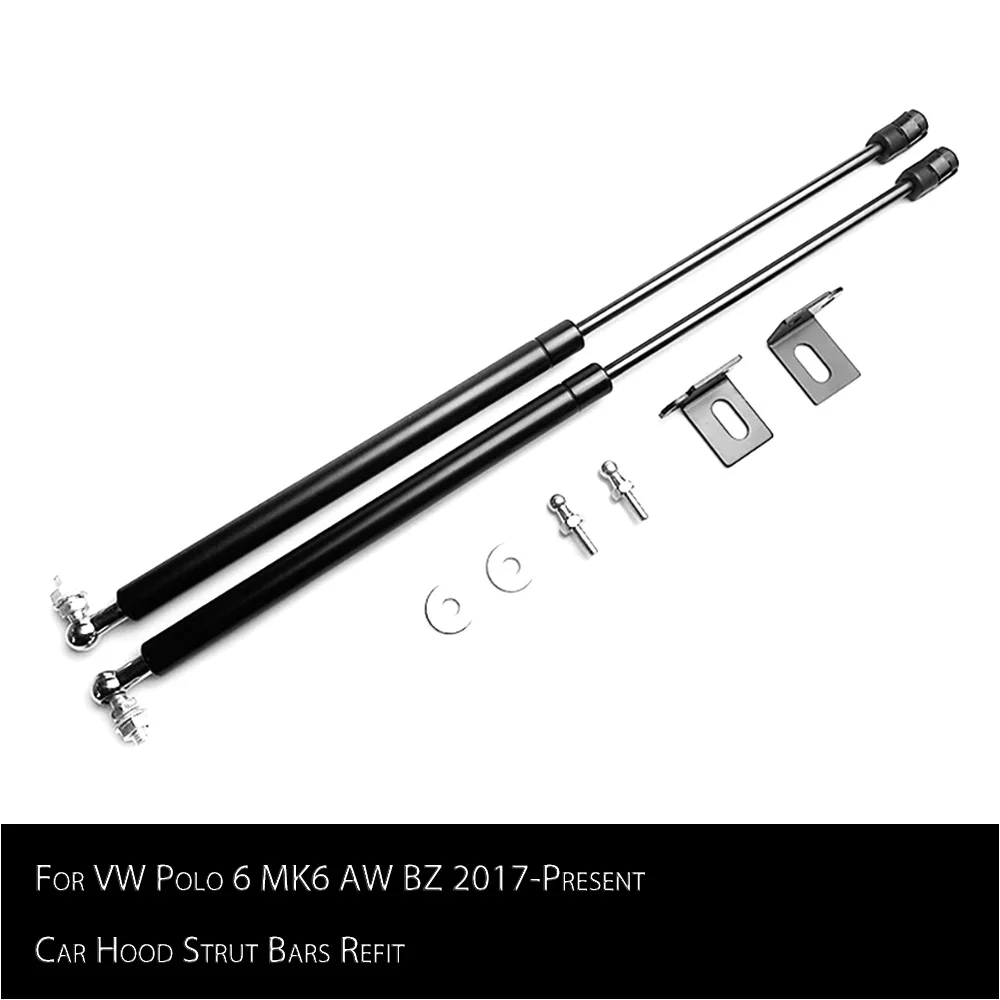 Haste Hidráulica de Suporte do Capô Dianteiro do Motor para VW Polo 6 MK6 AW BZ 2017-Presente - Image 6