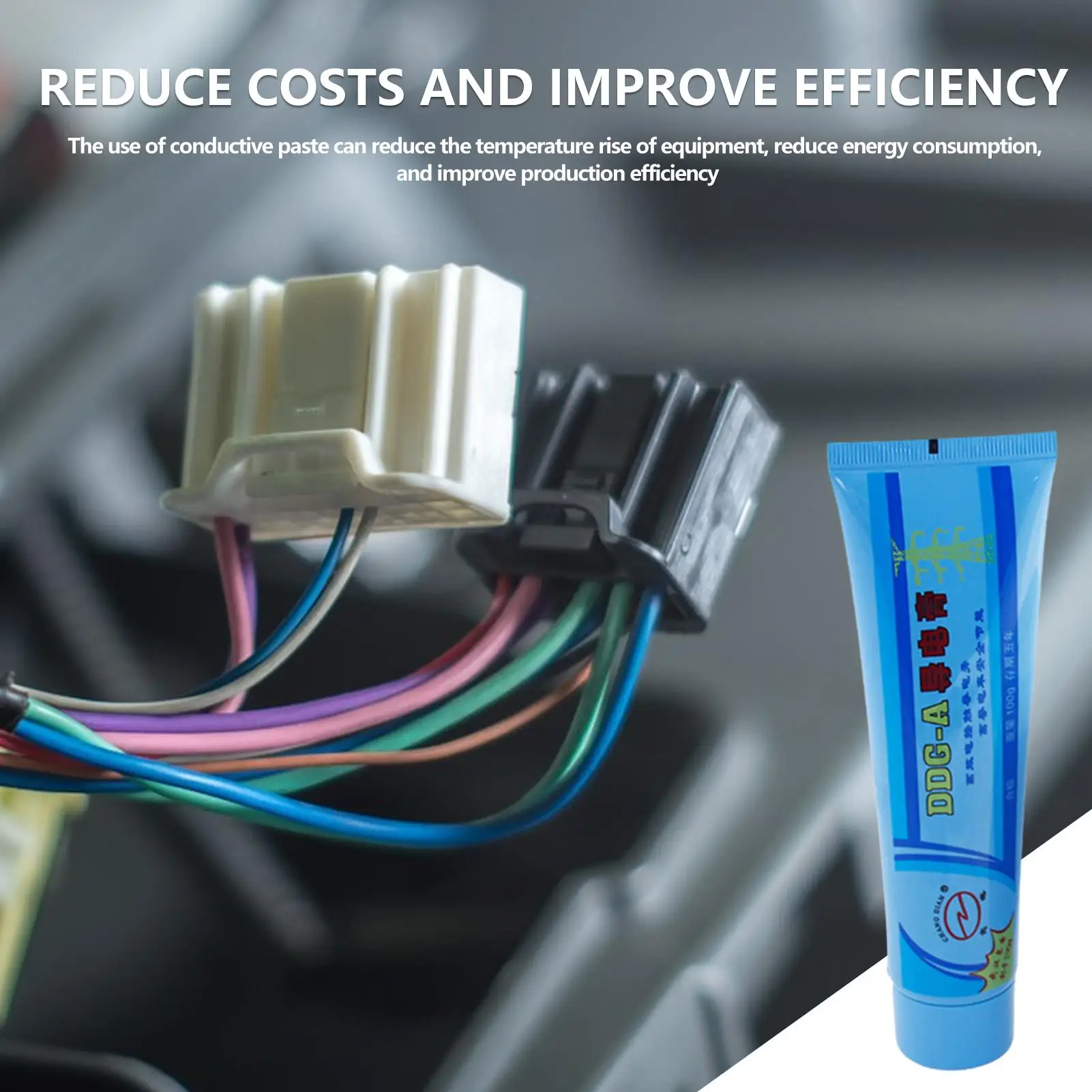100g Electrical Conductive Grease Electronics Copper Conductive Paste for Electrical and Automotive Applications - Image 2