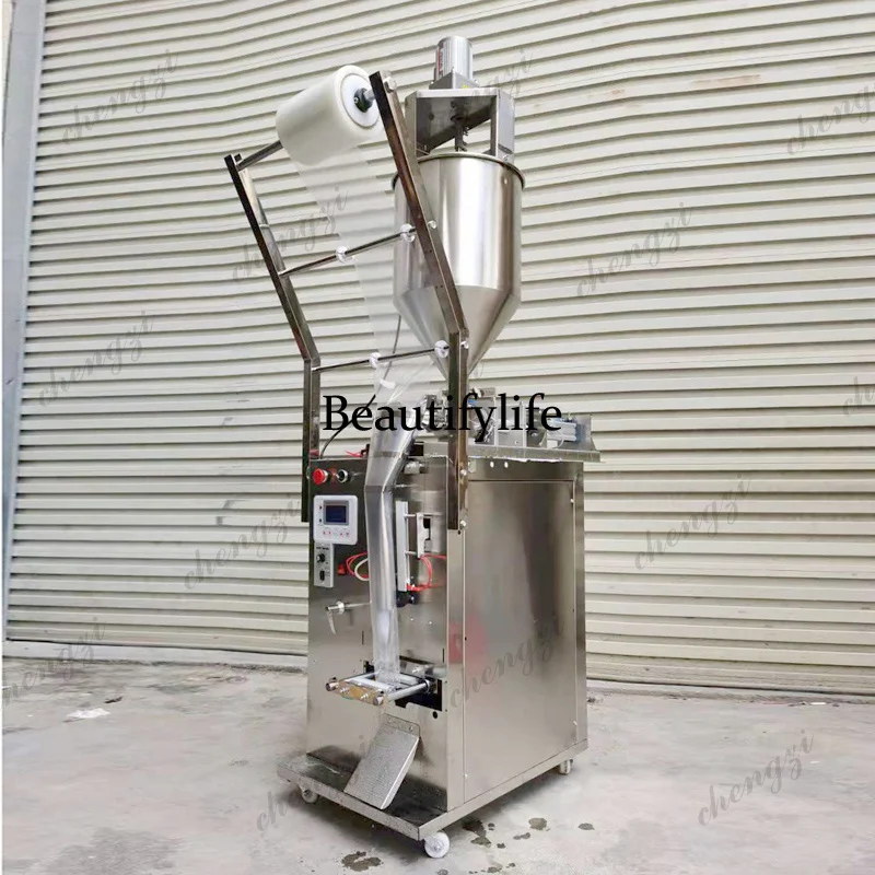 Automatic Liquid Chili Paste Packaging Machine Oil Sauce Filling Honey Seasoning Water Hot Pot Material Sealing Packing Machine - Image 2