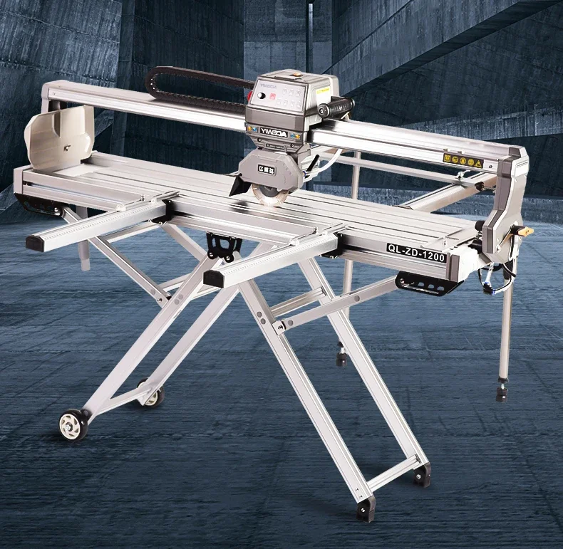 Fully Automatic Stone Cutting Machine Portable Electric Tile Ceramic Cutting Machine YIWEIDA QL-ZD-1200 Electric Tile Cutter - Image 2