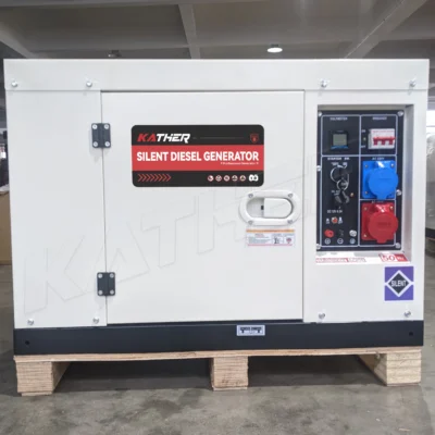 KATHER 5KVA 8KVA 10KVA 12KVA 15KVA 20KVA Super Silent Diesel Genset Low Noise 1phase 3phase Portable Diesel Generators 20kw 10kw