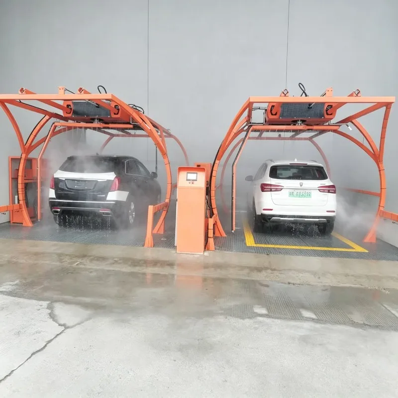 Commercial Automatic Car Wash Machine 360 Rotation High Pressure Foam Rinse Stainless Steel FrameFactory Price Installation Guid - Image 4