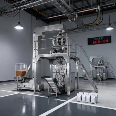 Industrial Food Packaging Machinery Frozen Product Printing Machine for Small Business Food Packer Custom