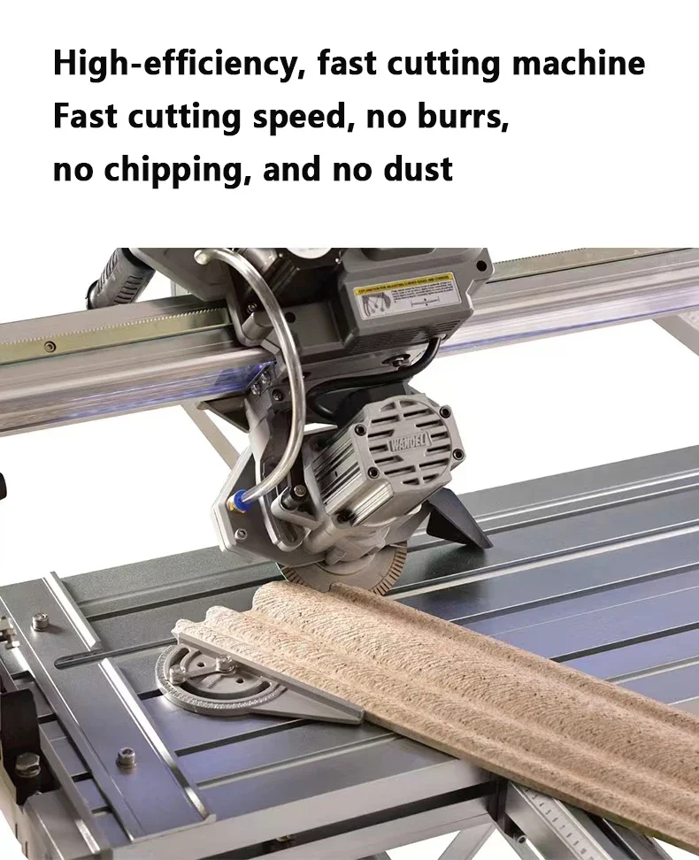 Fully Automatic Stone Cutting Machine Portable Electric Tile Ceramic Cutting Machine YIWEIDA QL-ZD-1200 Electric Tile Cutter - Image 3