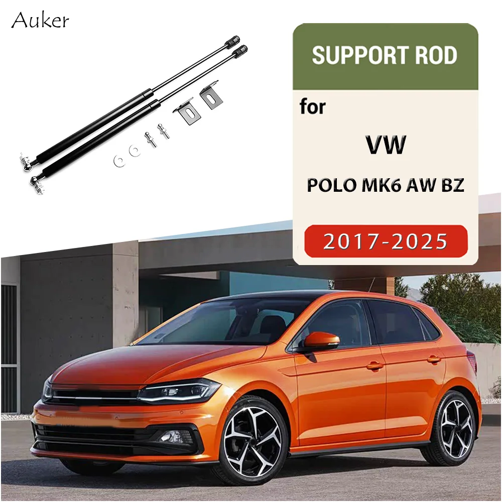 Haste Hidráulica de Suporte do Capô Dianteiro do Motor para VW Polo 6 MK6 AW BZ 2017-Presente