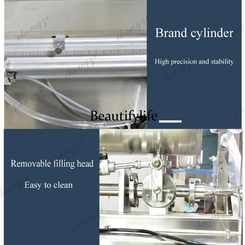 Automatic Liquid Chili Paste Packaging Machine Oil Sauce Filling Honey Seasoning Water Hot Pot Material Sealing Packing Machine - Image 5