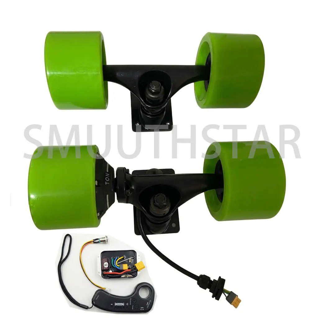 Single Motor Set for Electric Skateboard 83mm Powered 10S 36V DIY Brushless Hub Motor Kit for Longboard Upgraded 400W top Speed