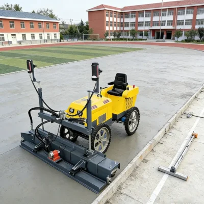 Customized Concrete Laser Screed Leveling Machine High Efficiency Concrete Finishing Equipment for Large Construction Sites