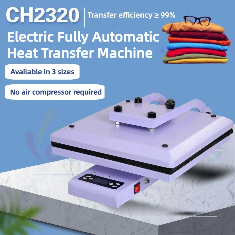 Portable Mini Digital Flat Heat Press Machine Manual Sublimation Heat Transfer Machine for DIY Clothing Printing - Image 2