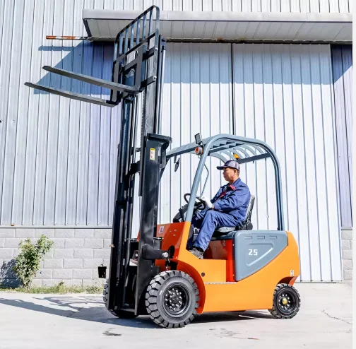 Yg personalizado 2 toneladas 5 toneladas empilhadeira acionada por roda portátil empilhadeira elétrica completa ce epa empilhadeira de carregamento automático para venda - Image 6
