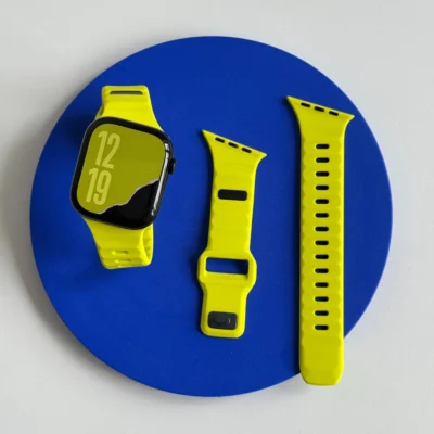 Silicone Sport Strap For Apple Watch Band Ultra 49mm 40mm 41mm 44mm 45mm 46mm correa bracelet iwatch Series 11 10 9 8 7 6 5 se