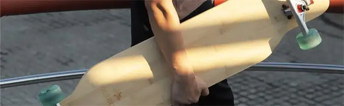 Complete Cruiser Longboard Skateboard Wear Deck Bamboo Canadian Maple for Freestyle - Image 6