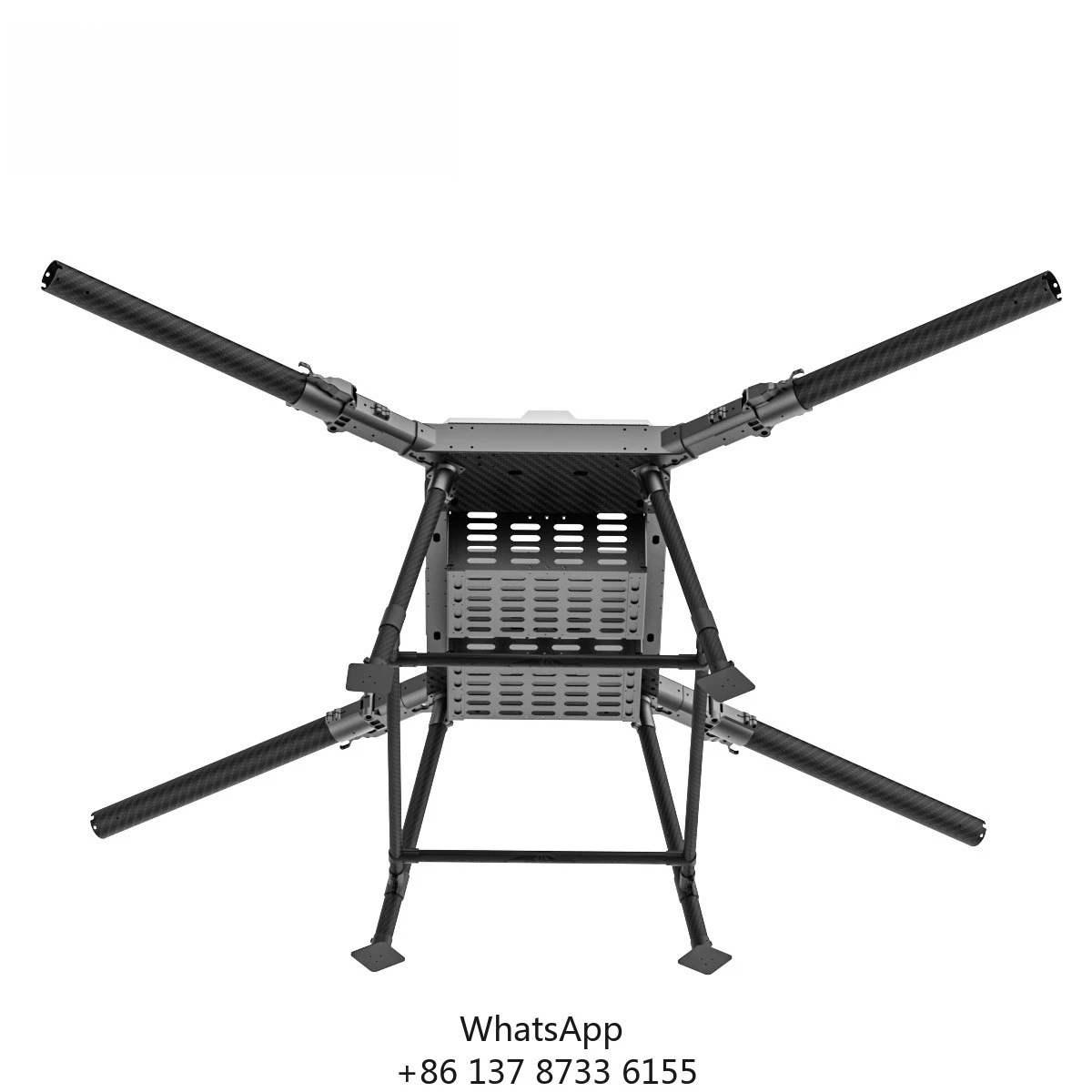 Heavy Lift Delivery Drone 100KG Capacity Carbon Fiber Waterproof Frame 10m/s Speed For Construction Site Equipment Transport - Image 2