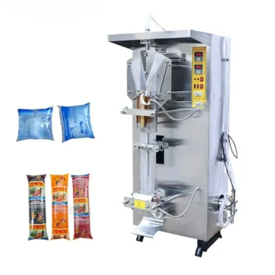 Automatic Liquid Pouch Packing Machine Water Milk Sachet Filler Sealer Plastic Bag Commercial Packaging Equipment Customize