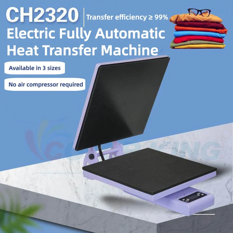 Portable Mini Digital Flat Heat Press Machine Manual Sublimation Heat Transfer Machine for DIY Clothing Printing - Image 3