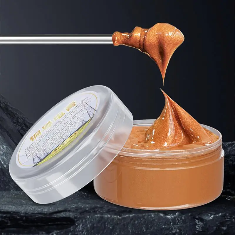 Copper Grease 30g Conductive Paste High Temp Grease Multipurpose Automotive Grease Compound Paste for Battery Connection Circuit - Image 2
