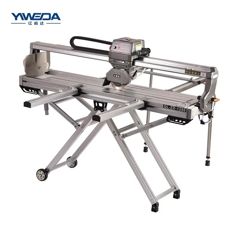 Fully Automatic Stone Cutting Machine Portable Electric Tile Ceramic Cutting Machine YIWEIDA QL-ZD-1200 Electric Tile Cutter - Image 6