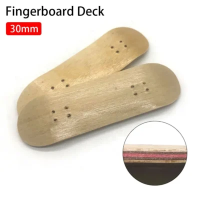 1Pcs New Maple Fingerboard Deck 5 Layer Mini Finger SkateBoard Parts 30mm Wooden Fingerboard Accessory
