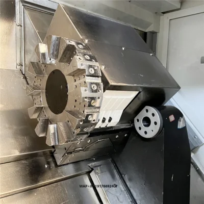 Precision CNC Turning and Milling Machine Lathe with Slant Bed and Live Tooling Cnc Lathe c Axis Cnc Turret Lathe