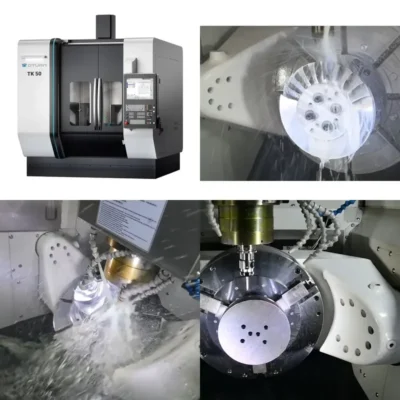 Centro de Usinagem CNC Vertical VMC de 5 Eixos TK50 para Máquinas CNC - Fabricação Profissional