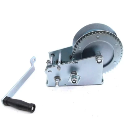 Guincho Manual de Mão 600-3000 Lbs, Ferramenta de Levantamento e Tração com Cabo de Aço de Alta Resistência